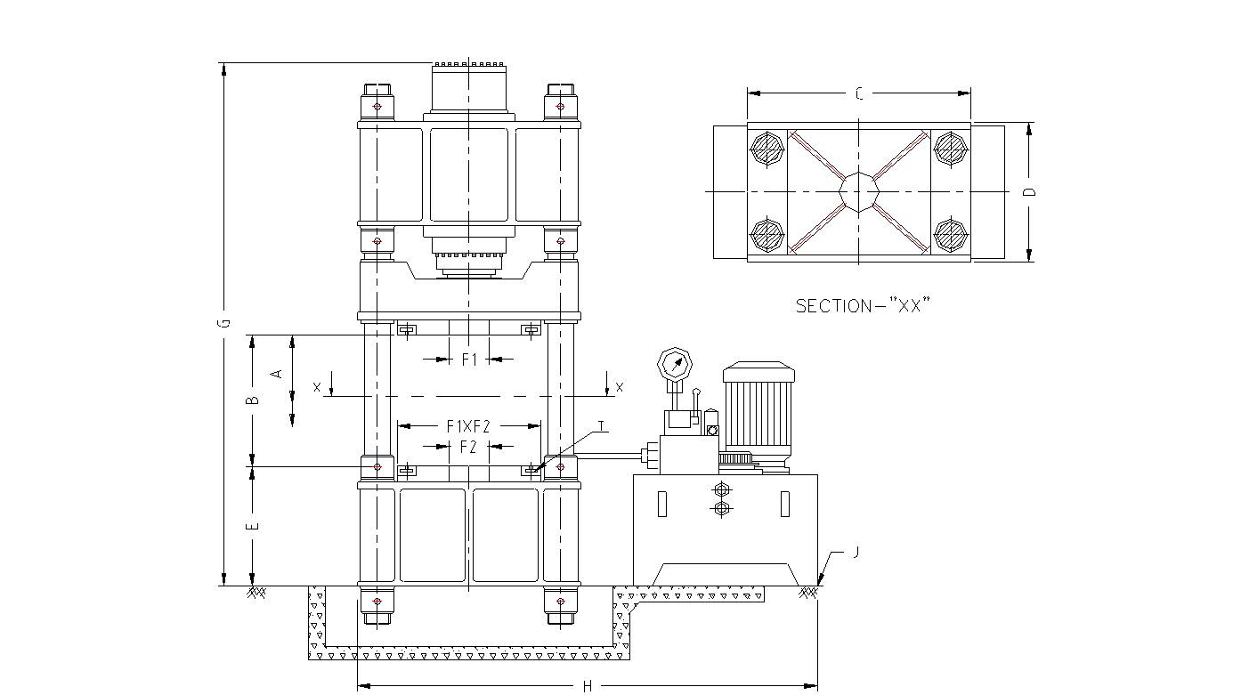 'C' Type Press: LHCP